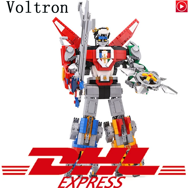 DHL 16057 Legoed Movie ROBOT Series Combination Robot legoing 21311 Voltron Model Set Building Blocks Bricks kids Toys Boy Gifts
DHL 16057 Legoed Movie ROBOT Series Combination Robot legoing 21311 Voltron Model Set Building Blocks Bricks kids Toys Boy Gifts