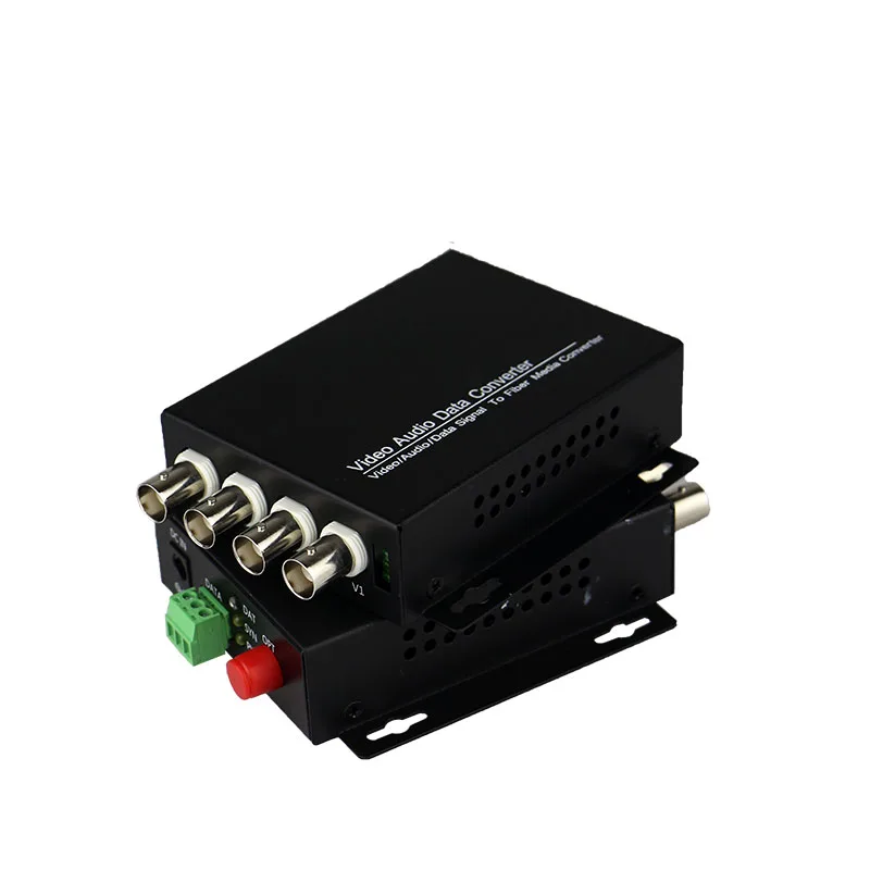 4-channel Digital Video/1-channel Data Fiber Optical media converter Transmitter Receiver FC/single mode 20KM For CCTV system
4-channel Digital Video/1-channel Data Fiber Optical media converter Transmitter Receiver FC/single mode 20KM For CCTV system
