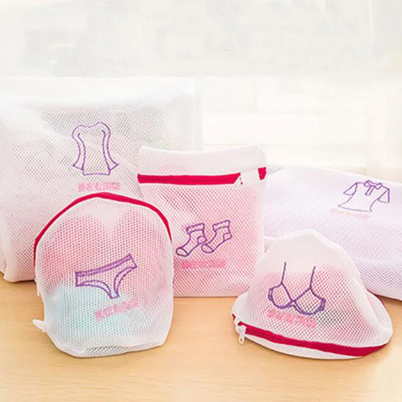 Clothes Washing Machine Laundry Bag Fine Mesh Net Bra Wash Bag Pouch Basket for Women Clothes Protection
Clothes Washing Machine Laundry Bag Fine Mesh Net Bra Wash Bag Pouch Basket for Women Clothes Protection