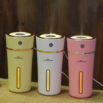 300ml USB Humidificador Air Humidifier Ultrasonic Humidifier Essential Oils for Aromatherapy Diffusers for Car Home Appliances
300ml USB Humidificador Air Humidifier Ultrasonic Humidifier Essential Oils for Aromatherapy Diffusers for Car Home Appliances