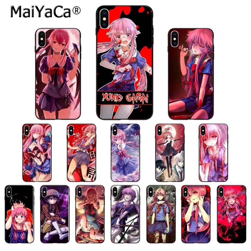 MaiYaCa Bloody Anime Future Diary Mirai Nikki Silicone TPU Soft Phone Case for iPhone 8 7 6 6S Plus 5 5S SE XR X XS MAX Cover
MaiYaCa Bloody Anime Future Diary Mirai Nikki Silicone TPU Soft Phone Case for iPhone 8 7 6 6S Plus 5 5S SE XR X XS MAX Cover