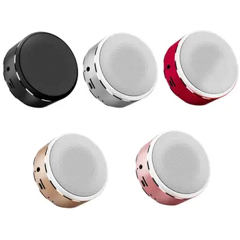 Portable Bluetooth 4.2 Round Speaker TF Card Wireless Outdoor Metal Case Sound Box Mini Subwoofer
Portable Bluetooth 4.2 Round Speaker TF Card Wireless Outdoor Metal Case Sound Box Mini Subwoofer