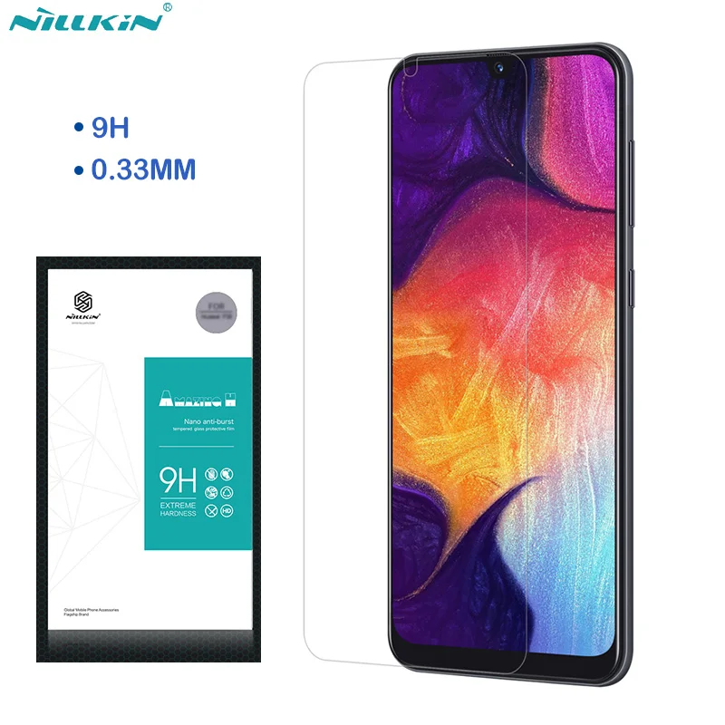 Nillkin 0.33MM 9H Screen Protector for Samsung Galaxy A10 Glass on A30 A50 A70 Tempered Glass Protective Film A20 A40 A60
Nillkin 0.33MM 9H Screen Protector for Samsung Galaxy A10 Glass on A30 A50 A70 Tempered Glass Protective Film A20 A40 A60