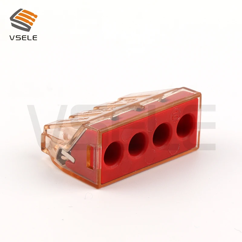 10Pcs VSE-104D WAGO wire connector Push in wire wiring connector electrical quick disconnect connectors wago wire connector
10Pcs VSE-104D WAGO wire connector Push in wire wiring connector electrical quick disconnect connectors wago wire connector