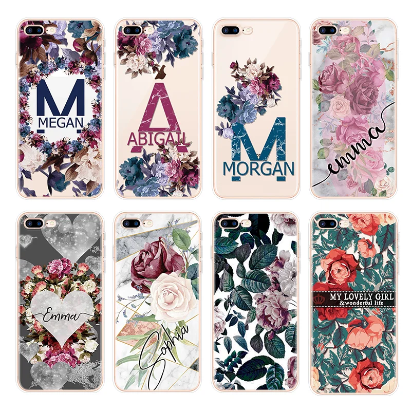 Cover For iPhone 6 6s S 7 8 Plus Fundas For iPhone 4 4S 5 5S SE 5C Coque For iPhone X Xs Max XR 7plus TPU Flower Letter Case
Cover For iPhone 6 6s S 7 8 Plus Fundas For iPhone 4 4S 5 5S SE 5C Coque For iPhone X Xs Max XR 7plus TPU Flower Letter Case