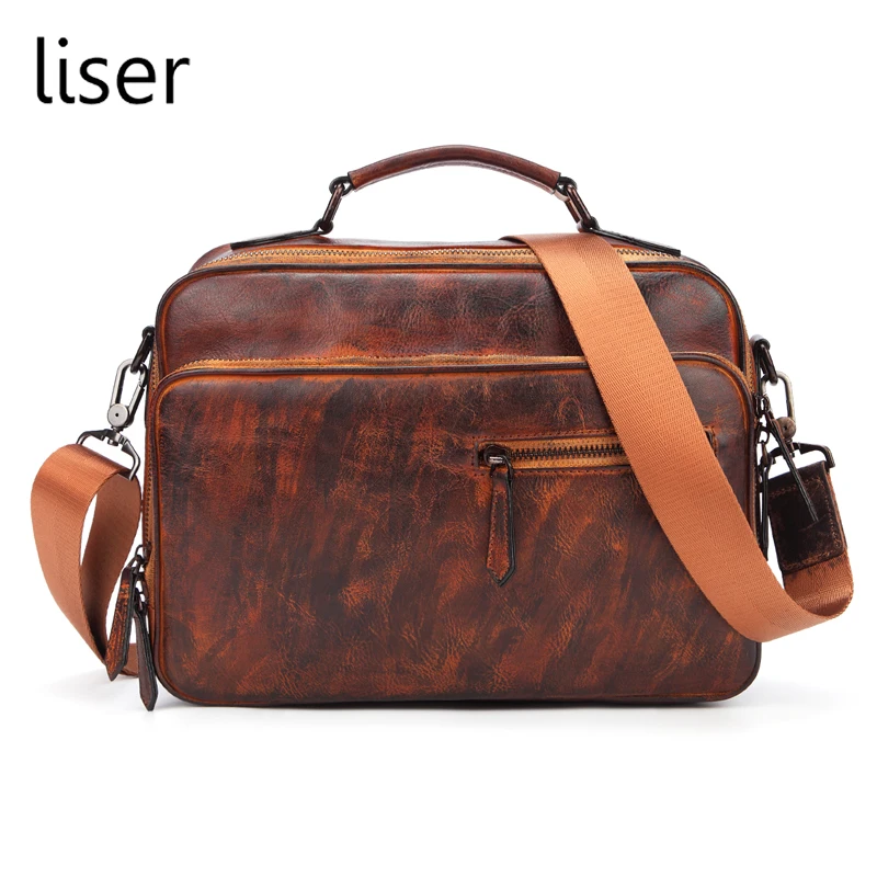 High Quality Men's Universal Shoulder Bags Casual Crossbody Bag for Men Vintage Single Shoulder Messenger Sling Pouch
High Quality Men's Universal Shoulder Bags Casual Crossbody Bag for Men Vintage Single Shoulder Messenger Sling Pouch