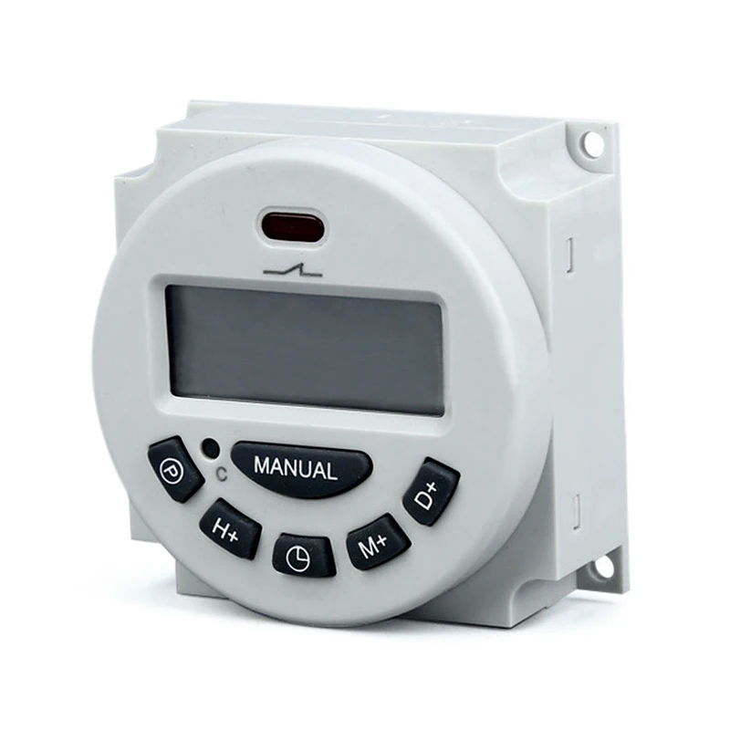 Mayitr AC12V/24V/110V/220V LCD Power Digital Programmable Relay Time Timer Switch 16A
Mayitr AC12V/24V/110V/220V LCD Power Digital Programmable Relay Time Timer Switch 16A