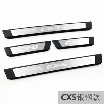 Car Styling For Mazda CX-5 Cx5 2017-2019 Original Door Sill Scuff Plate Welcome Pedal Protection Stainless Steel Car Accessories
Car Styling For Mazda CX-5 Cx5 2017-2019 Original Door Sill Scuff Plate Welcome Pedal Protection Stainless Steel Car Accessories