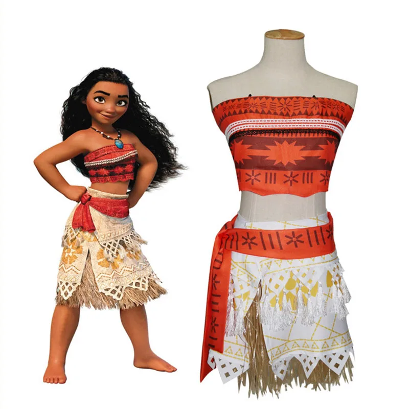 New Cosplay Marine Romance Moana Costumes Princess Dress For Girls Sleeveless Wrap Dresses Anime Moana Kids Performance Clothing
New Cosplay Marine Romance Moana Costumes Princess Dress For Girls Sleeveless Wrap Dresses Anime Moana Kids Performance Clothing