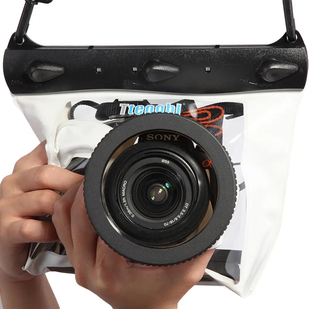 20 Meters Underwater Diving Camera Housing Case Pouch Dry Bag Camera Waterproof Bag For Canon Nikon DSLR SLR Pouch Diving Bag
20 Meters Underwater Diving Camera Housing Case Pouch Dry Bag Camera Waterproof Bag For Canon Nikon DSLR SLR Pouch Diving Bag