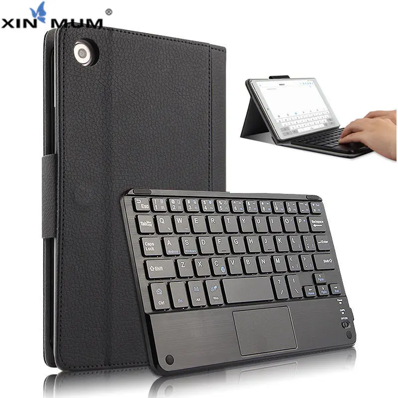 Wireless Bluetooth keyboard PU Leather Case For Huawei MediaPad M5 8.4inch Tablet Protective Cover Media pad m5 SHT-W09 8.4
Wireless Bluetooth keyboard PU Leather Case For Huawei MediaPad M5 8.4inch Tablet Protective Cover Media pad m5 SHT-W09 8.4