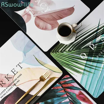 2 Pcs Home Dining Pad Waterproof Creative Oil-proof Anti-scalding Table Mat Placemats For Kitchen Table Kitchen Bar Supplies
2 Pcs Home Dining Pad Waterproof Creative Oil-proof Anti-scalding Table Mat Placemats For Kitchen Table Kitchen Bar Supplies