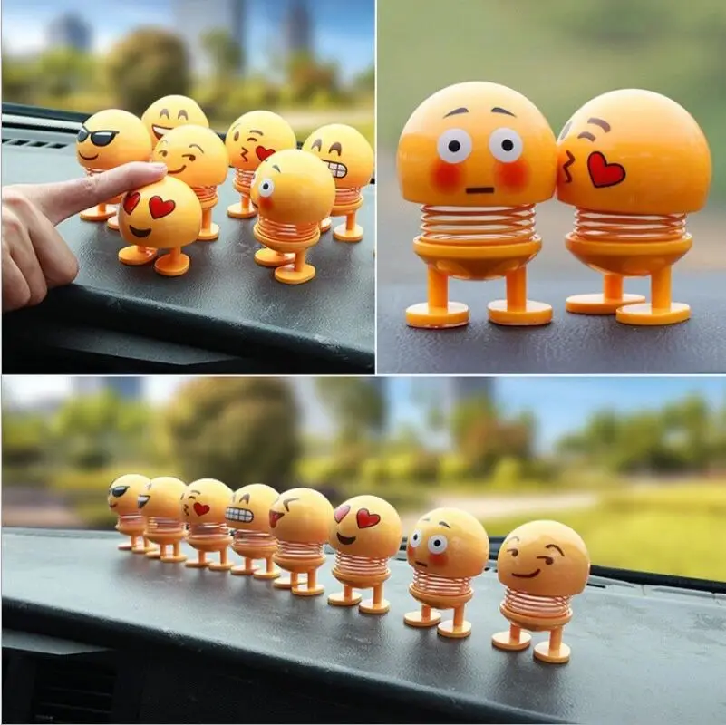 New Smile Face QQ Emoticon Cute Cartoon Toys Doll shaking head Creative Doll Car decoration Shaking Creative birthday Gift
New Smile Face QQ Emoticon Cute Cartoon Toys Doll shaking head Creative Doll Car decoration Shaking Creative birthday Gift