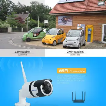 QF508 HD 1080P Wireless Wifi IP Camera Outdoor Waterproof Security InfraredAngle of View:75.7°Compression:H.264 Bulllet Camera
QF508 HD 1080P Wireless Wifi IP Camera Outdoor Waterproof Security InfraredAngle of View:75.7°Compression:H.264 Bulllet Camera