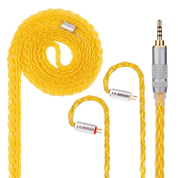 Yinyoo Kinboofi 8 Core Silver Plated Cable 3.5/2.5/4.4mm Earphone Cable With MMCX/2pin Connector for LZ A5 Sony KZ ZST Earphone
Yinyoo Kinboofi 8 Core Silver Plated Cable 3.5/2.5/4.4mm Earphone Cable With MMCX/2pin Connector for LZ A5 Sony KZ ZST Earphone