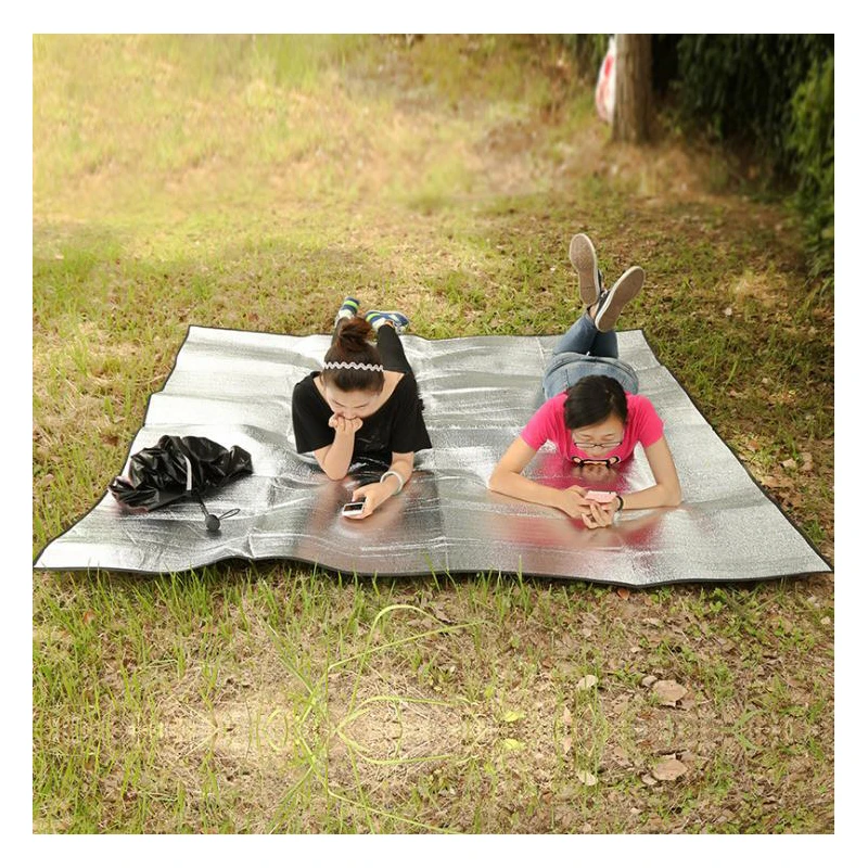 Waterproof Aluminum Foil EVA Camping Mat Foldable Folding Sleeping Picnic Beach Mattress Outdoor Mat Pad 200X200cm
Waterproof Aluminum Foil EVA Camping Mat Foldable Folding Sleeping Picnic Beach Mattress Outdoor Mat Pad 200X200cm