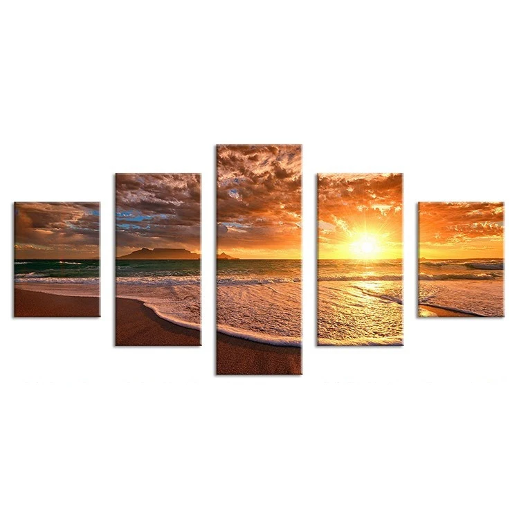 5pieces / set of scenery sunset sea view canvas print painting modern still life earth mural art home decoration NEW-HOT (44)
5pieces / set of scenery sunset sea view canvas print painting modern still life earth mural art home decoration NEW-HOT (44)