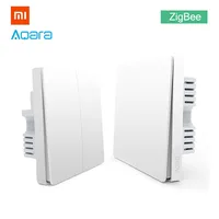 Xiaomi Aqara Smart Light Control ZiGBee Wireless Key and Wall Switch Via Smarphone APP Remote smart home kit MIJIA Gateway Hub # image