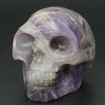 2"Natural Amethyst Skull Stone Carved Chakra Healing Reiki Feng Shui Skull Decorative Crafts, Minerals
2"Natural Amethyst Skull Stone Carved Chakra Healing Reiki Feng Shui Skull Decorative Crafts, Minerals