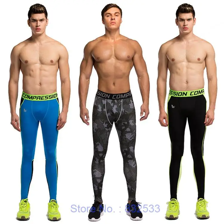 Men compression running pants sports jogger jogging tights basketball gym pants exercise fitness skinny leggings long trousers
Men compression running pants sports jogger jogging tights basketball gym pants exercise fitness skinny leggings long trousers