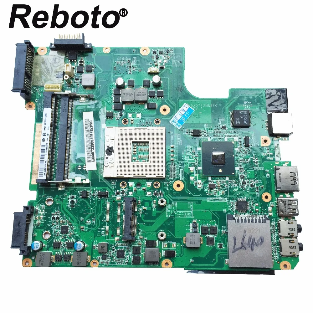 Материнская плата для ноутбука Toshiba L640 L645 A000073390 DA0TE2MB6F0 HM55 DDR3 100% протестирована