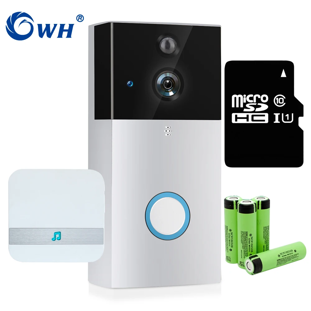 CWH 720P Wireless Doorbell Door Video Intercom Camera WiFi With Dingdong SD Card Recording Support Battery Powered
CWH 720P Wireless Doorbell Door Video Intercom Camera WiFi With Dingdong SD Card Recording Support Battery Powered