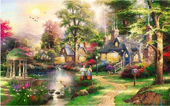 DIY 5D diamond painting mosaic landscape, farmhouse small courtyard, cross stitch suite, diamond embroidery, home decor D1097
DIY 5D diamond painting mosaic landscape, farmhouse small courtyard, cross stitch suite, diamond embroidery, home decor D1097