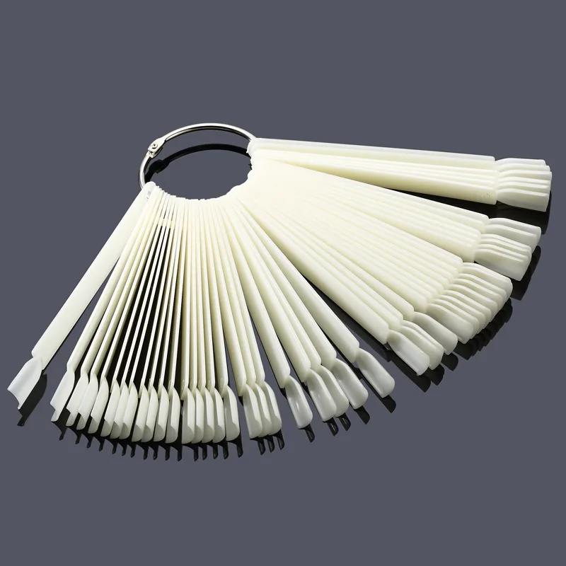 50 Pcs Nail Polish Uv Gel Color Palette Card Display Natural False Nail Tip Sticks Practice Training Pops
50 Pcs Nail Polish Uv Gel Color Palette Card Display Natural False Nail Tip Sticks Practice Training Pops