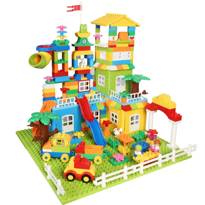 Large Particles Building Blocks compatible legoings toys Action Figures set Educational DIY Toys Creative Scene Castle Big Brick
Large Particles Building Blocks compatible legoings toys Action Figures set Educational DIY Toys Creative Scene Castle Big Brick