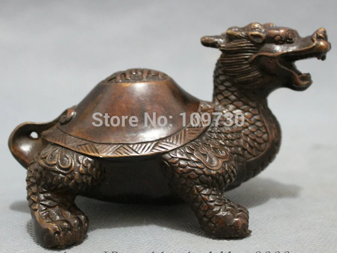 001528 Chinese Bronze Folk Longevity Wealth Shou Dragon Turtle Statue Animal Sculpture
001528 Chinese Bronze Folk Longevity Wealth Shou Dragon Turtle Statue Animal Sculpture