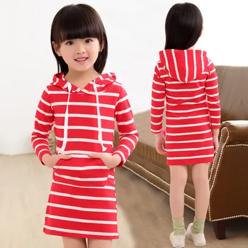 Kids Sprot Dresses for Girls Long Sleeve Navy Blue Red Streaks Hooded Sweatshirts 2-8years Wear Party Dress
Kids Sprot Dresses for Girls Long Sleeve Navy Blue Red Streaks Hooded Sweatshirts 2-8years Wear Party Dress