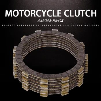 1Set 7PCS Clutch Disc Friction Plates Accessories Clutch Plates For Yamaha XV400 Virago 89-94 XVS400 Drag Star XV535 DS4 00-15
1Set 7PCS Clutch Disc Friction Plates Accessories Clutch Plates For Yamaha XV400 Virago 89-94 XVS400 Drag Star XV535 DS4 00-15