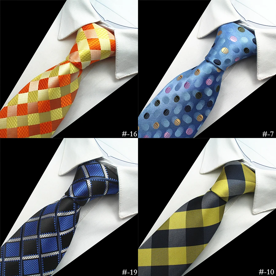 GUSLESON New Design Quality 100% Silk Mens Tie 8cm Plaid&Striped Neck Ties for Men Classic Wear Business Wedding Party Gravatas
GUSLESON New Design Quality 100% Silk Mens Tie 8cm Plaid&Striped Neck Ties for Men Classic Wear Business Wedding Party Gravatas