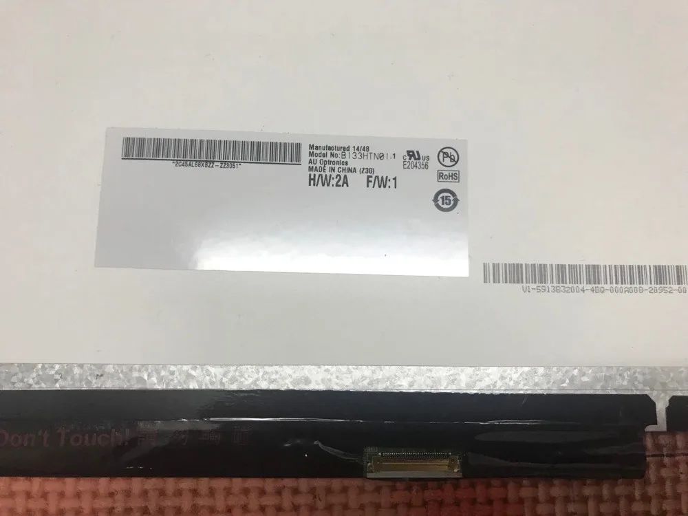 B133HTN01.1 Matrix for Laptop 13.3" LED Screen LCD Display Matte 30 Pins FHD 1920X1080 Panel Replacement
B133HTN01.1 Matrix for Laptop 13.3" LED Screen LCD Display Matte 30 Pins FHD 1920X1080 Panel Replacement