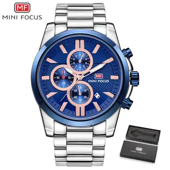 

2019 Fashion Quartz Watch Men Watches Stainless Steel Calendar Sub Dial Working Top Brand Luxury Male Clock Relogio Masculino