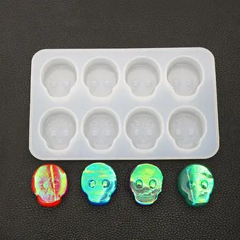 Crafts Crystal Epoxy Mould Skull Shape DIY High Mirror Handmade Pendant Silicone Moulds Resin Mold Decoration
Crafts Crystal Epoxy Mould Skull Shape DIY High Mirror Handmade Pendant Silicone Moulds Resin Mold Decoration