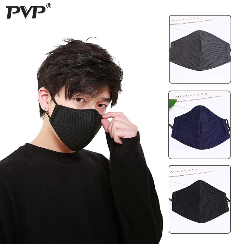 PVP Unisex Dustproof Mouth Face Mask Black Cotton Health Anti-Dust Washable Reusable Masks Women Fashion Accessory
PVP Unisex Dustproof Mouth Face Mask Black Cotton Health Anti-Dust Washable Reusable Masks Women Fashion Accessory