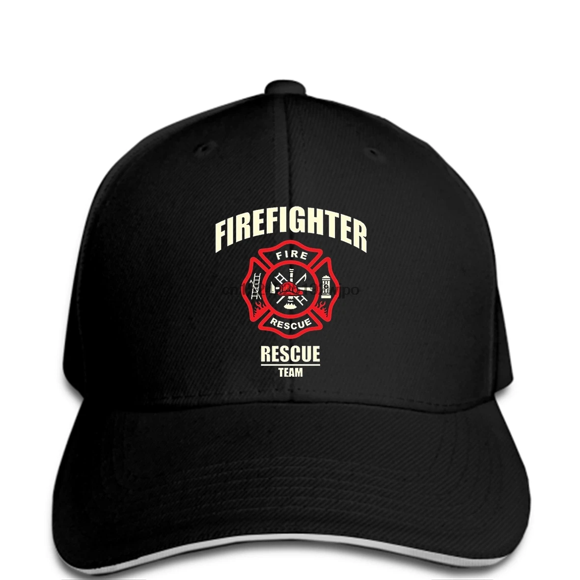 funny Baseball caps Rescue Point Firefighter Fireman Men's cap Fashion