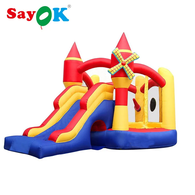 Inflatable Bouncer House Inflatable Bounce Slide Castle Inflatable Trampoline with Blower for Children Party Game
Inflatable Bouncer House Inflatable Bounce Slide Castle Inflatable Trampoline with Blower for Children Party Game