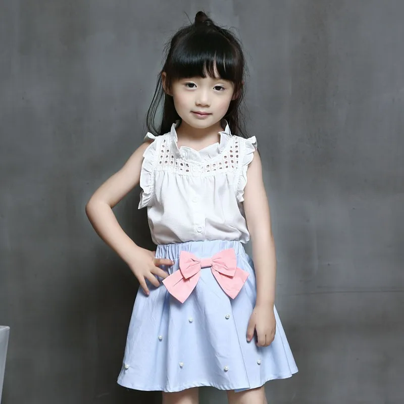 2Pcs Summer Baby Set 2018 Clothes for Girls Bow Skirt Lace Top Summer Suit Children\\'s Clothing Sets Baby Toddler Bodysuits
2Pcs Summer Baby Set 2018 Clothes for Girls Bow Skirt Lace Top Summer Suit Children\\'s Clothing Sets Baby Toddler Bodysuits