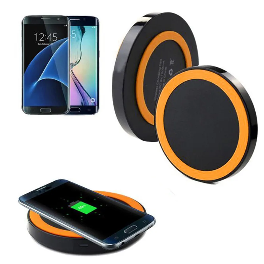 High Power Quick-Acting Charging Qi Wireless Power Charger Charging Pad For Samsung cargador inalambrico
High Power Quick-Acting Charging Qi Wireless Power Charger Charging Pad For Samsung cargador inalambrico