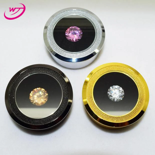 Quality 3pcs/Lot Loose Wedding Diamond Box Display Case Alloy Holder Gem Gemstone Show Beads Jewelry Storage Container 42*18mm
Quality 3pcs/Lot Loose Wedding Diamond Box Display Case Alloy Holder Gem Gemstone Show Beads Jewelry Storage Container 42*18mm