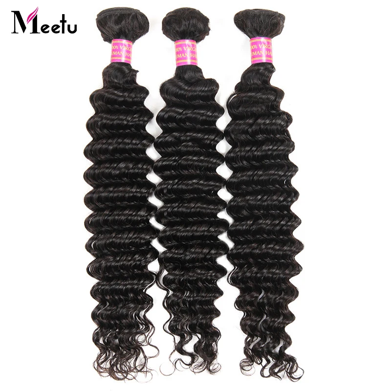 Meetu Peruvian Deep Wave Bundles 100% Human Hair Weave 3 Bundles Deal 8-28 inch Non Remy Hair Extensions Natural Color Free Ship
Meetu Peruvian Deep Wave Bundles 100% Human Hair Weave 3 Bundles Deal 8-28 inch Non Remy Hair Extensions Natural Color Free Ship