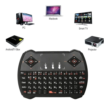 Zoweetek K28-1 Wireless Russian Keyboard Backlit With Touchpad mouse Combo Gaming Keyboard For Smart Android TV Box
Zoweetek K28-1 Wireless Russian Keyboard Backlit With Touchpad mouse Combo Gaming Keyboard For Smart Android TV Box
