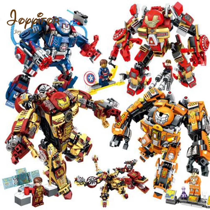 Super Heroes Avenged Iron Man Armor Warrior Building Blocks Compatible Legoe Enlighten Brinquedos Toys For Children Friends
Super Heroes Avenged Iron Man Armor Warrior Building Blocks Compatible Legoe Enlighten Brinquedos Toys For Children Friends
