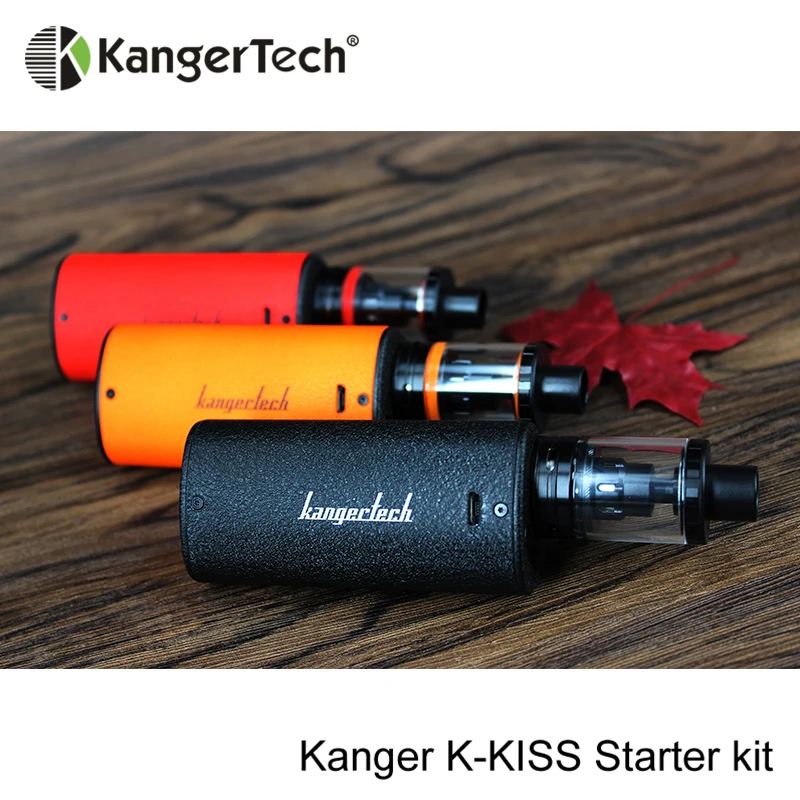 5pcs Original Kanger K-KISS Starter Kit 6300mAh Kkiss Mod Built-in Battery mod and 4.5ml Kiss Tank with SSOCC Coil 0.2 Ohm coil
5pcs Original Kanger K-KISS Starter Kit 6300mAh Kkiss Mod Built-in Battery mod and 4.5ml Kiss Tank with SSOCC Coil 0.2 Ohm coil