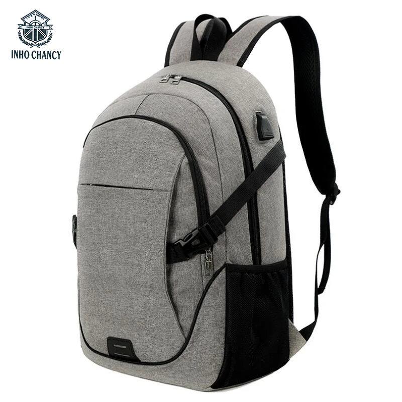 INHO CHANCY Smart USB Charging Back Pack Canvas Bags Waterproof Computer Business Travel Backpack School Bag Men And Women
INHO CHANCY Smart USB Charging Back Pack Canvas Bags Waterproof Computer Business Travel Backpack School Bag Men And Women