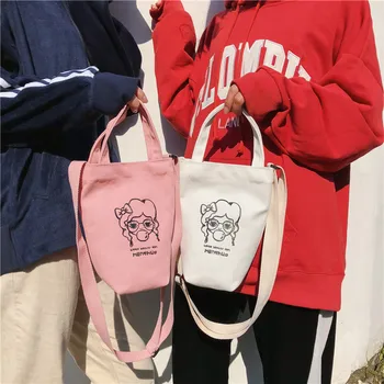 Fashion Brand New Women Canvas Handbag Shoulder Bag Cute Cartoon Girls Printing Bucket Tote Bag Ladies Shopping Totes Beach Bag
Fashion Brand New Women Canvas Handbag Shoulder Bag Cute Cartoon Girls Printing Bucket Tote Bag Ladies Shopping Totes Beach Bag