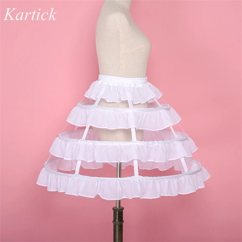 New Style Petticoats 3 Hoops Short Ruffle Underskirt Crinoline for Wedding Bride Formal Dress White/Black Wedding Accessories
New Style Petticoats 3 Hoops Short Ruffle Underskirt Crinoline for Wedding Bride Formal Dress White/Black Wedding Accessories