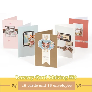 Eno Greeting Eno Greeting Making Card Kit For Beginners 15 Cards with Embellishment Kit Creative Card Kit
Eno Greeting Eno Greeting Making Card Kit For Beginners 15 Cards with Embellishment Kit Creative Card Kit